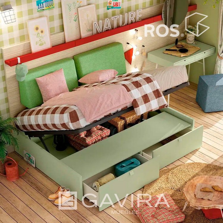 ROS Youth Bedroom with Practical Drawers